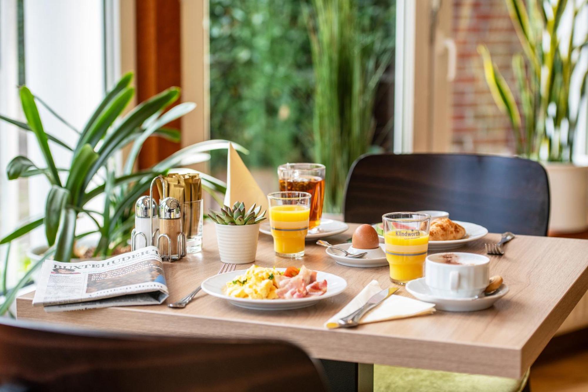 Landhotel Zur Eiche Buxtehude Buitenkant foto