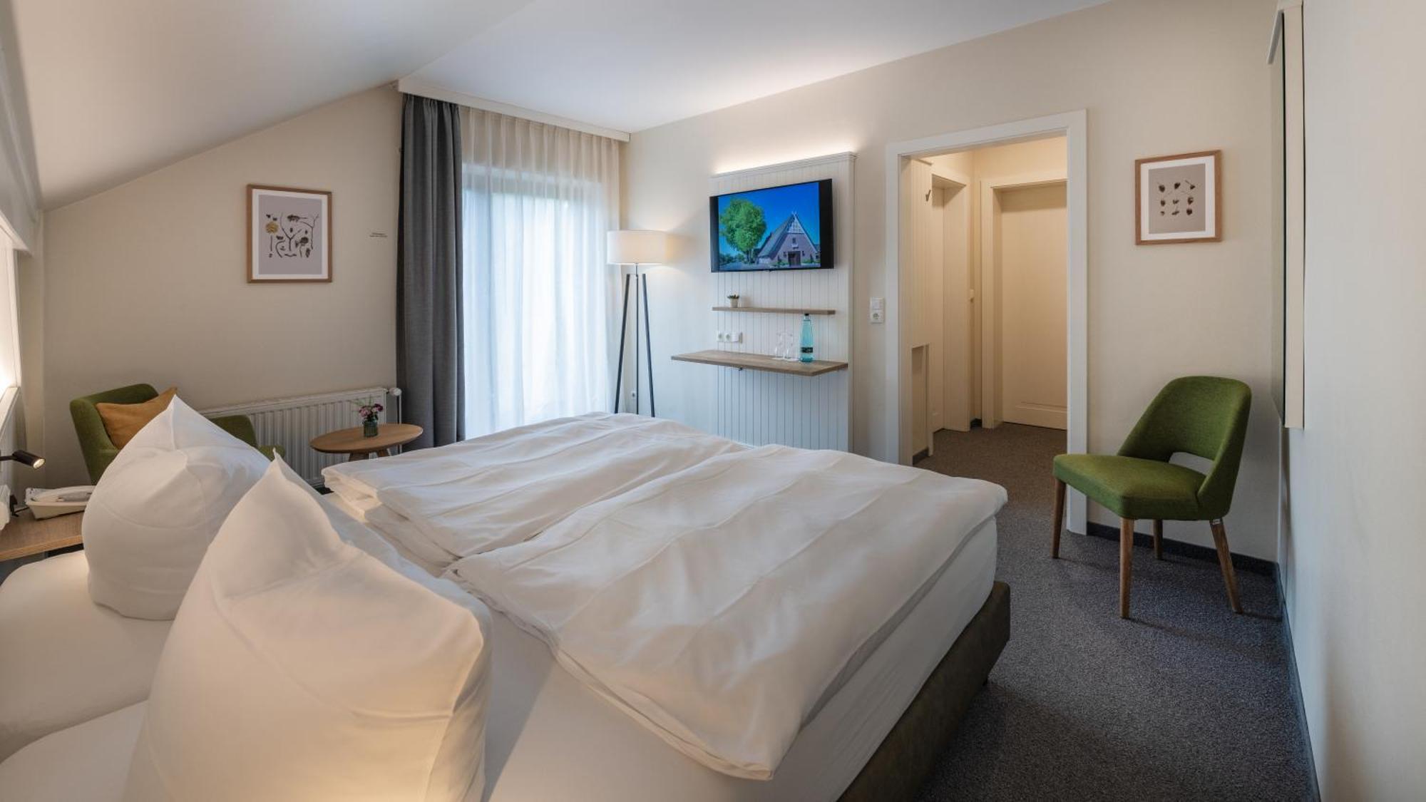 Landhotel Zur Eiche Buxtehude Buitenkant foto