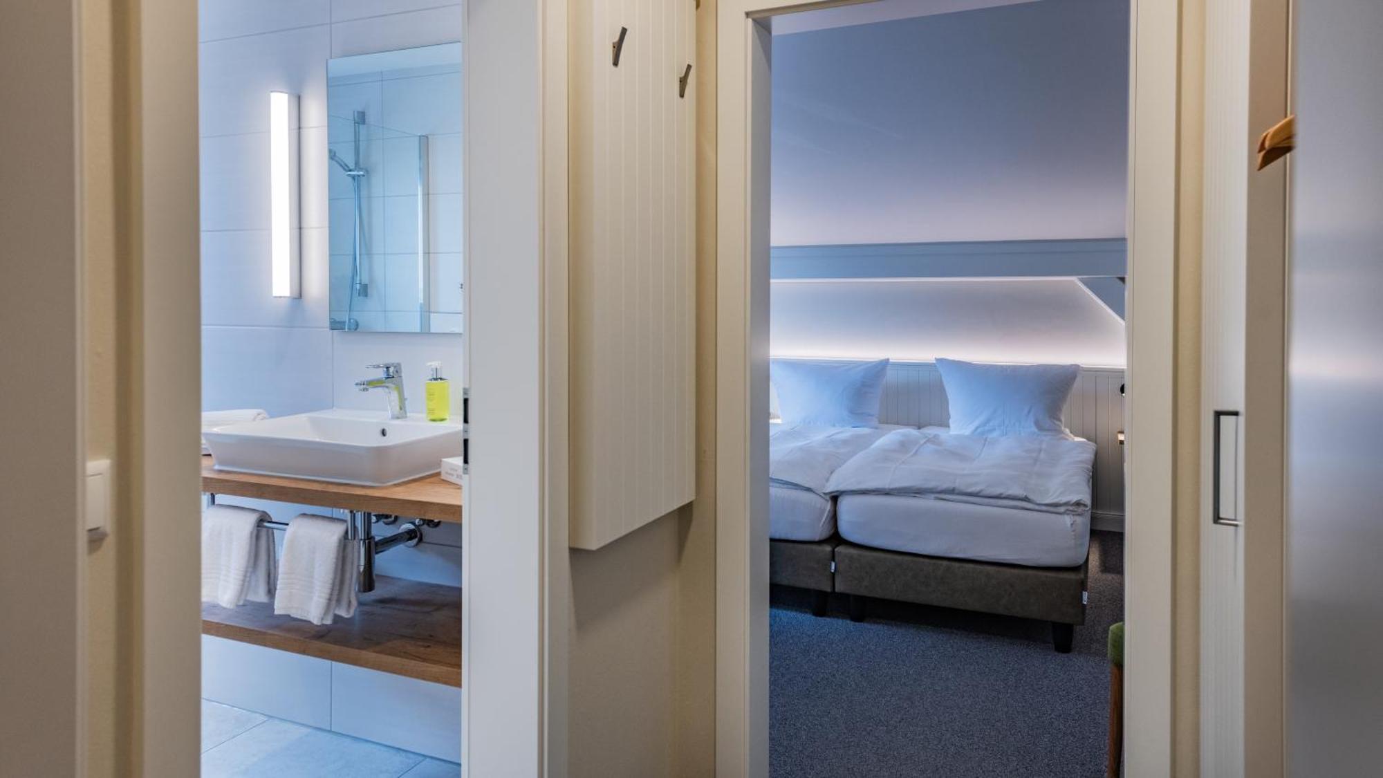 Landhotel Zur Eiche Buxtehude Buitenkant foto